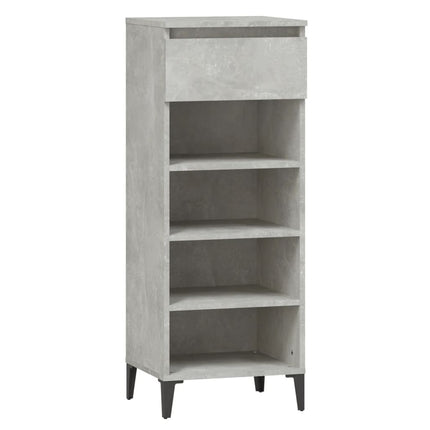 skoreol 40x36x105 cm konstrueret træ betongrå