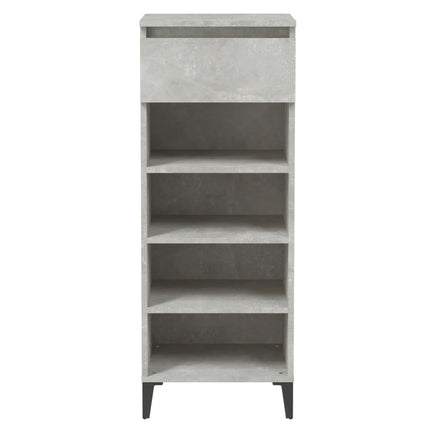 skoreol 40x36x105 cm konstrueret træ betongrå