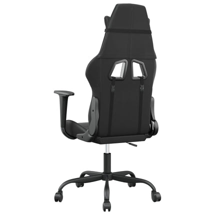 gamingstol kunstlæder sort