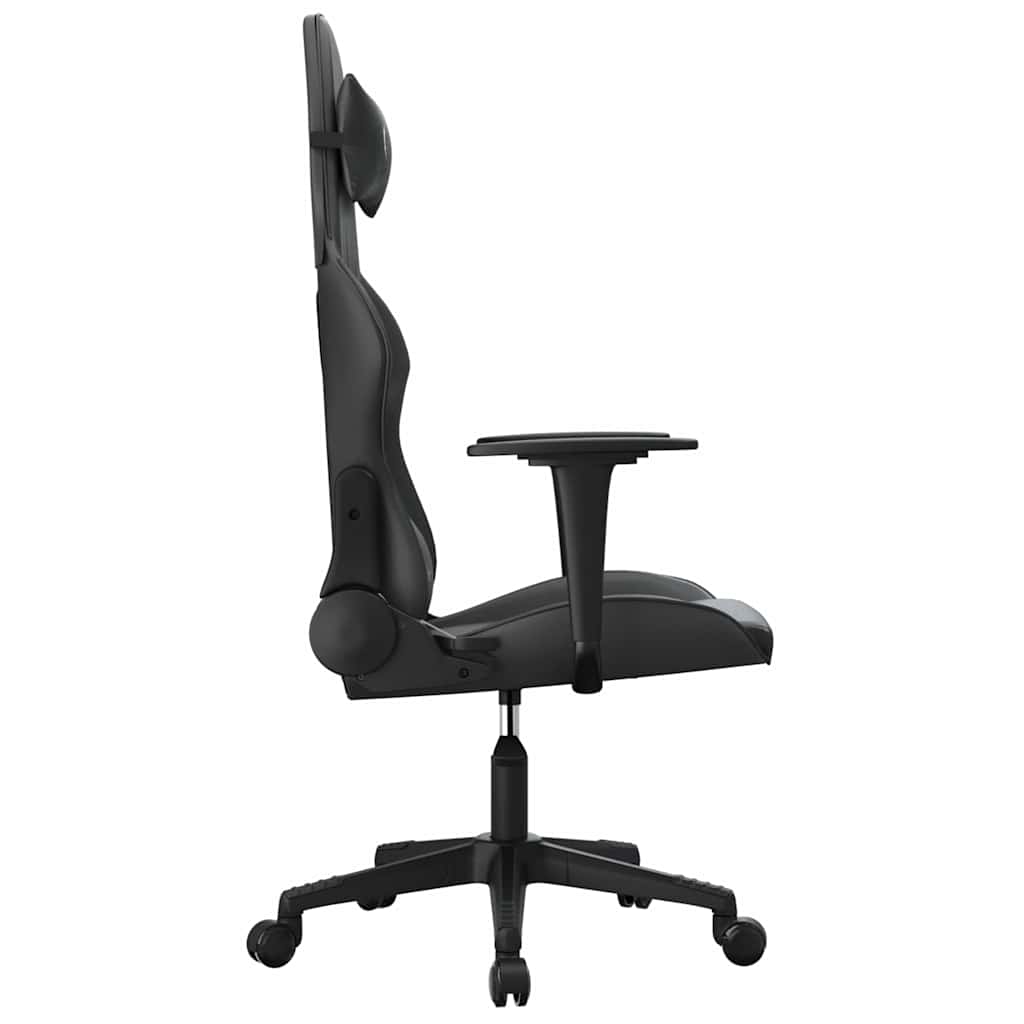 gamingstol kunstlæder sort