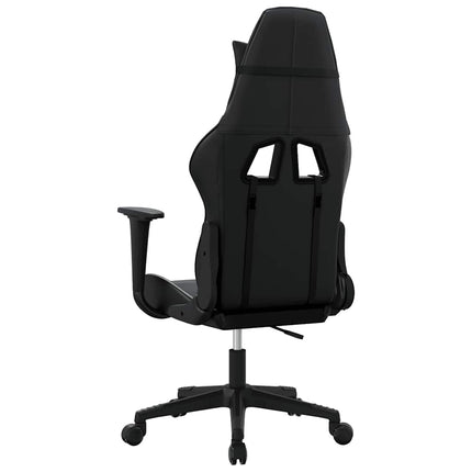 gamingstol kunstlæder sort