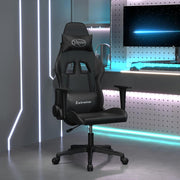 gamingstol kunstlæder sort