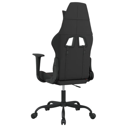gamingstol stof sort og rød
