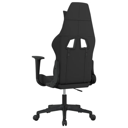 gamingstol stof sort og gråbrun