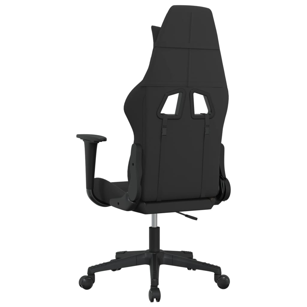 gamingstol stof sort og gråbrun
