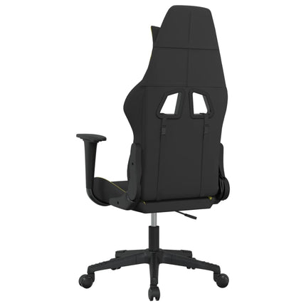 gamingstol stof Sort og lysegrønt stof