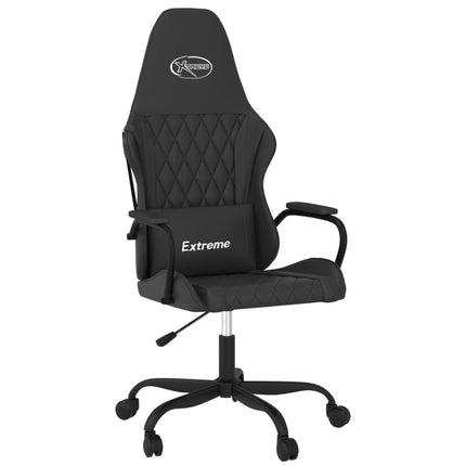 gamingstol kunstlæder sort