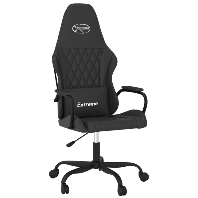 gamingstol kunstlæder sort