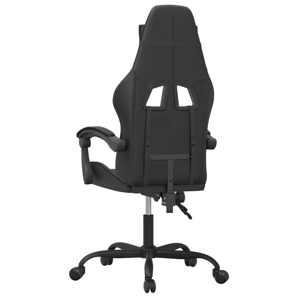 gamingstol kunstlæder sort