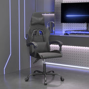 gamingstol kunstlæder sort