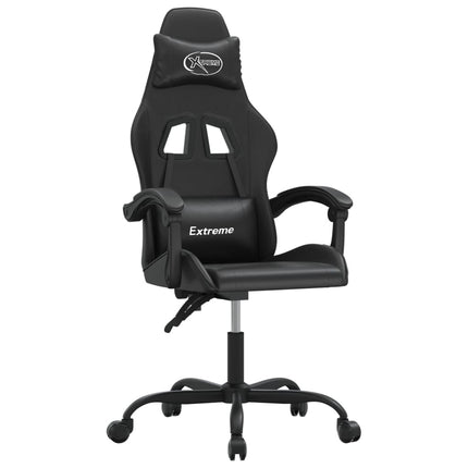 gamingstol kunstlæder sort