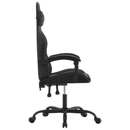 gamingstol kunstlæder sort