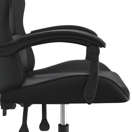 gamingstol kunstlæder sort
