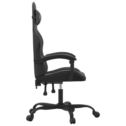 gamingstol kunstlæder sort