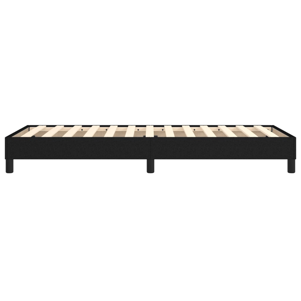 Boxspring sengeramme 80x200 cm stof sort