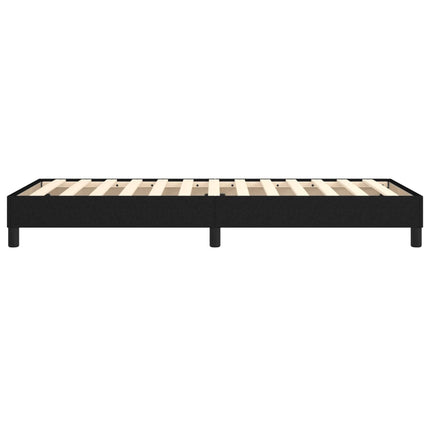 Boxspring sengeramme 80x200 cm stof sort