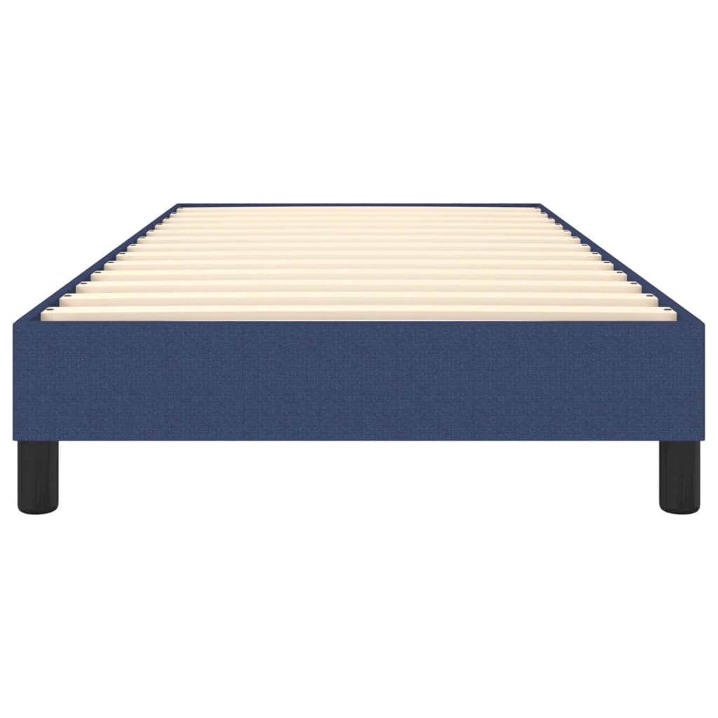 Boxspring sengeramme 80x200 cm stof blå