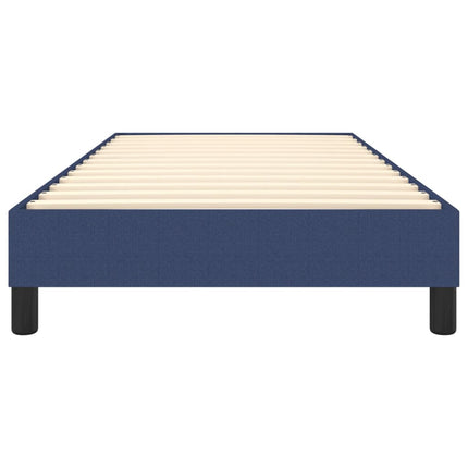 Boxspring sengeramme 80x200 cm stof blå