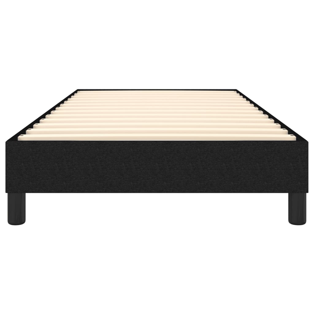 Boxspring sengeramme 90x190 cm stof sort