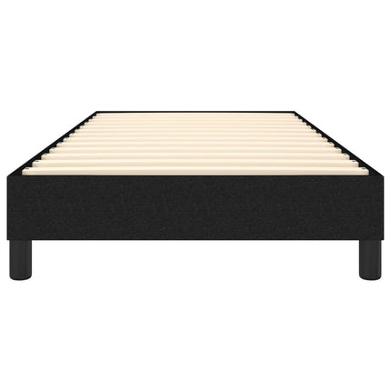 Boxspring sengeramme 90x200 cm stof sort