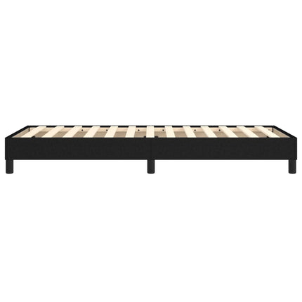 Boxspring sengeramme 90x200 cm stof sort