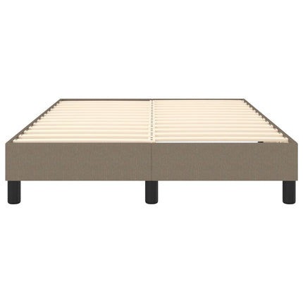 Boxspring sengeramme Taupe 120x200 cm Stof