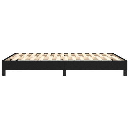 Boxspring sengeramme 140x200 cm stof sort