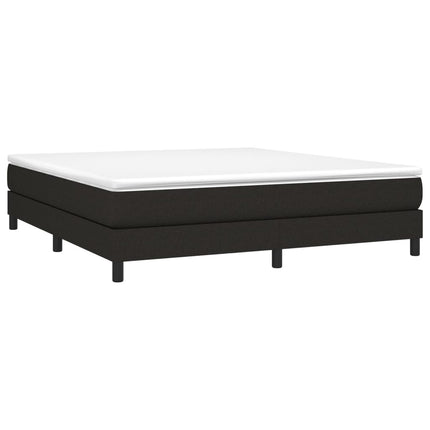 Boxspring sengeramme 160x200 cm stof sort