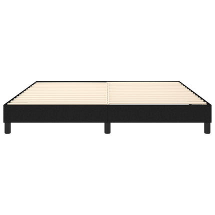 Boxspring sengeramme 180x200 cm stof sort