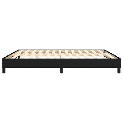 Boxspring sengeramme 180x200 cm stof sort