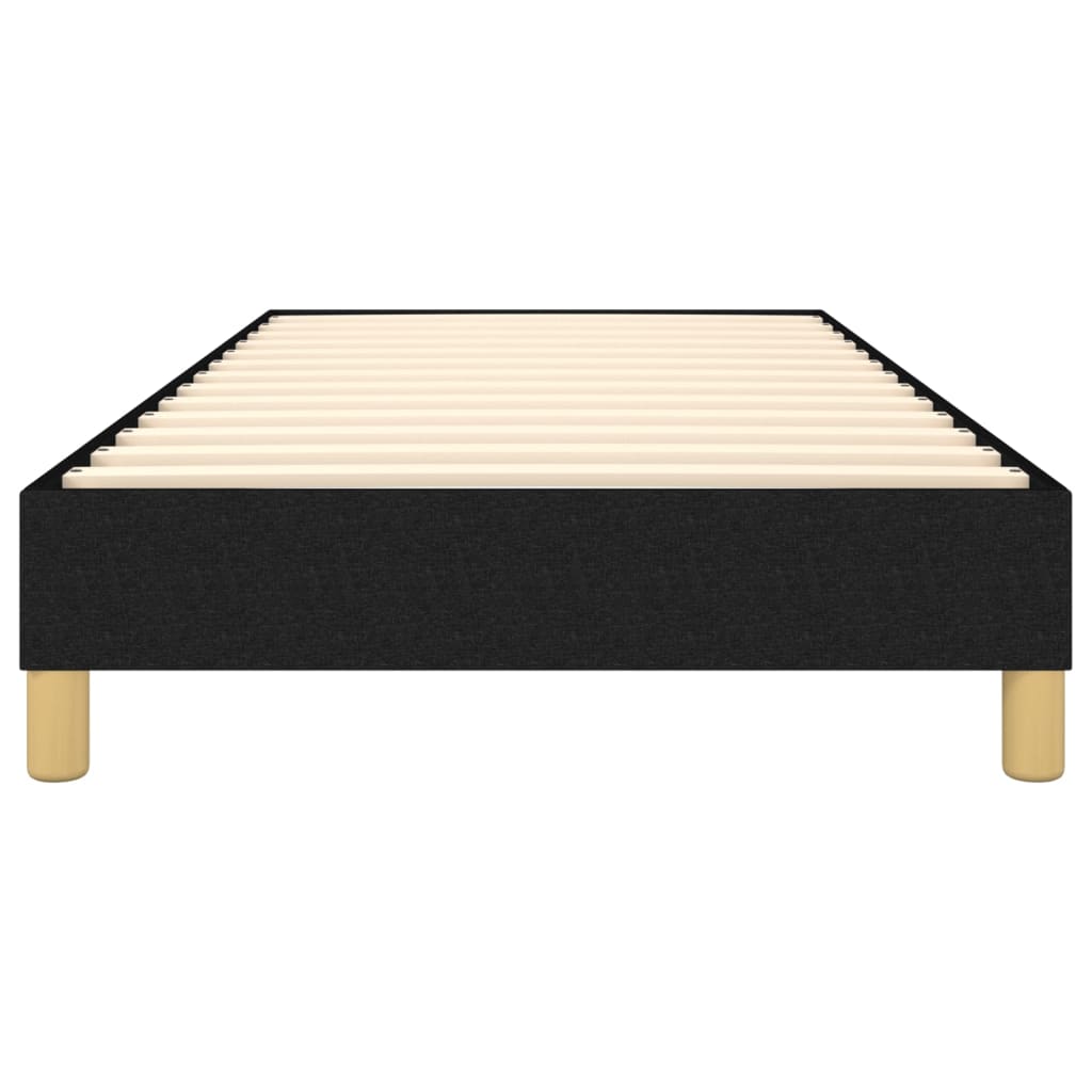 Boxspring sengeramme 80x200 cm stof sort