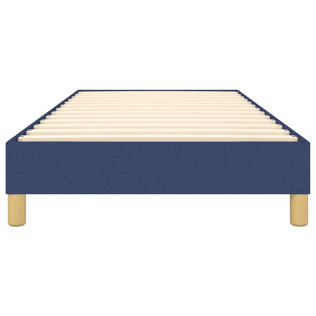 Boxspring sengeramme 80x200 cm stof blå