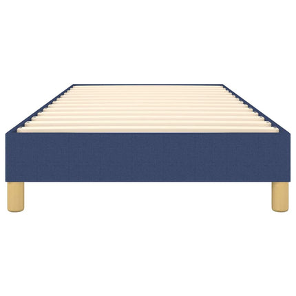 Boxspring sengeramme 80x200 cm stof blå