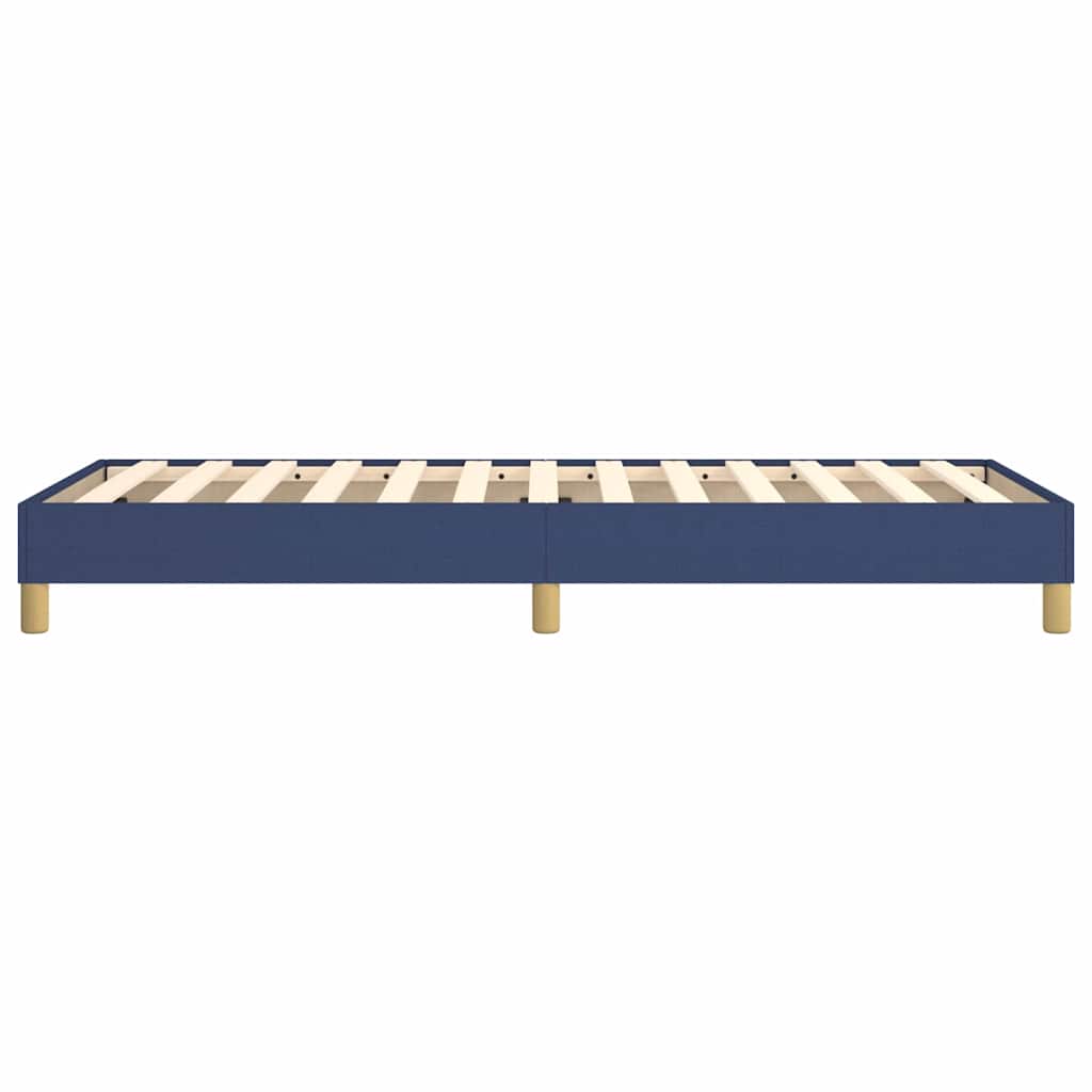 Boxspring sengeramme 80x200 cm stof blå