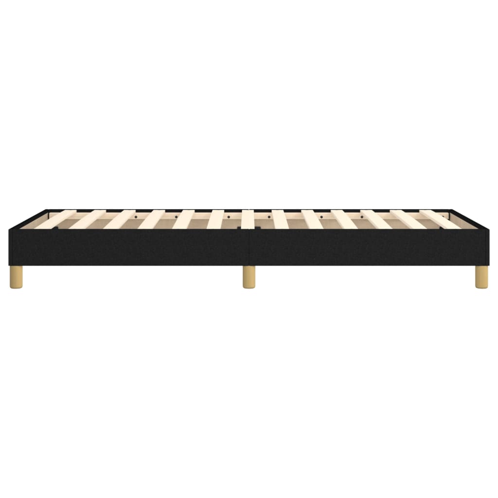Boxspring sengeramme 90x200 cm stof sort