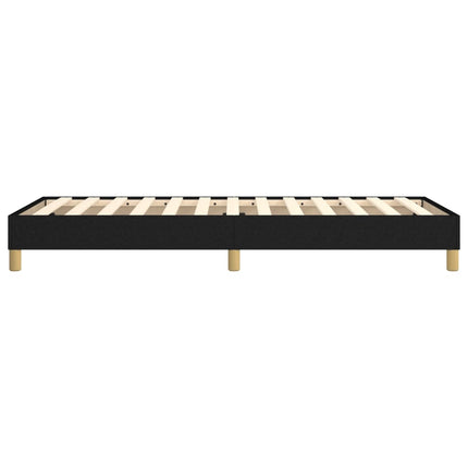 Boxspring sengeramme 90x200 cm stof sort