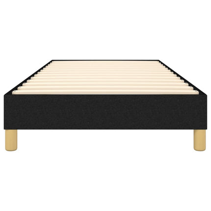 Boxspring sengeramme Sort 100x200 cm Stof