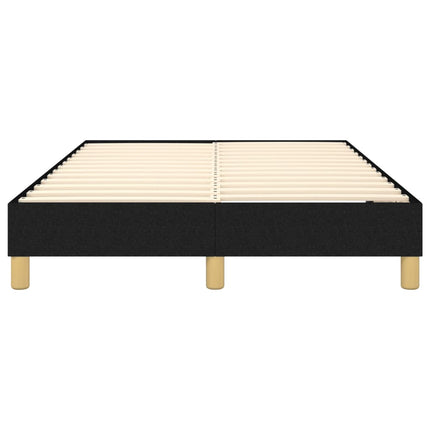 Boxspring sengeramme Sort 120x200 cm Stof