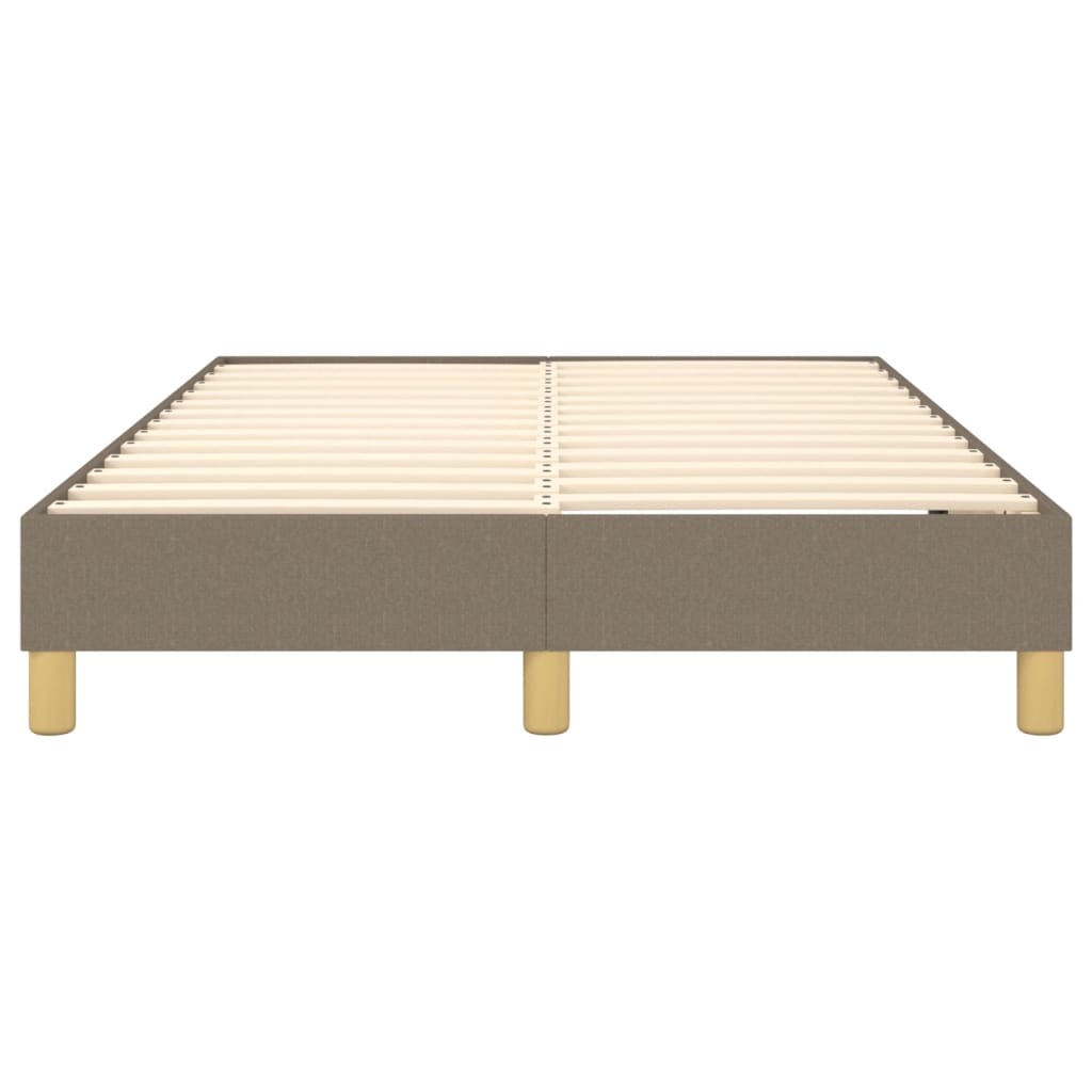 Boxspring sengeramme Taupe 120x200 cm Stof