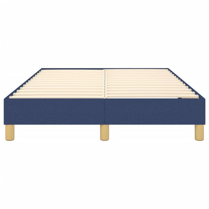 Boxspring sengeramme 120x200 cm stof blå