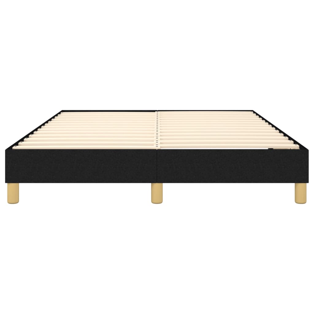 Boxspring sengeramme 140x200 cm stof sort