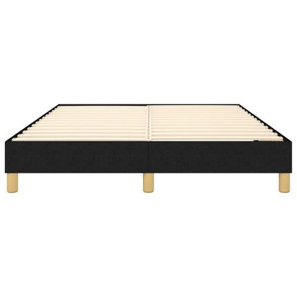 Boxspring sengeramme 140x200 cm stof sort