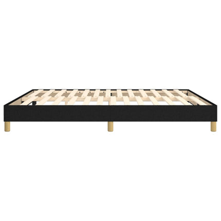 Boxspring sengeramme 180x200 cm stof sort