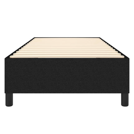 Boxspring sengeramme 80x200 cm stof sort