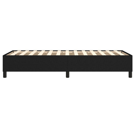 Boxspring sengeramme 80x200 cm stof sort