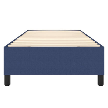 Boxspring sengeramme 80x200 cm stof blå