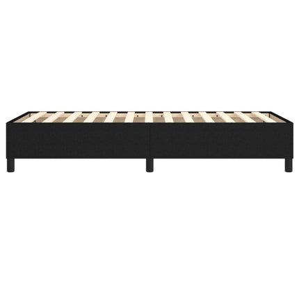 Boxspring sengeramme 90x190 cm stof sort