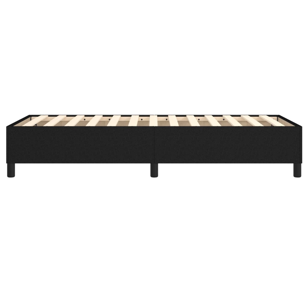 Boxspring sengeramme Sort 100x200 cm Stof