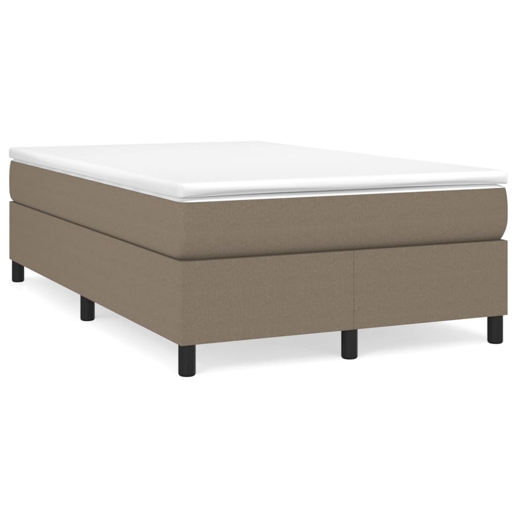 Boxspring sengeramme Taupe 120x200 cm Stof