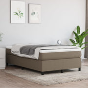 Boxspring sengeramme Taupe 120x200 cm Stof